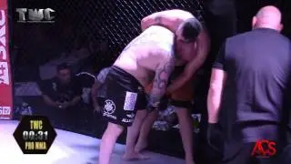 TWC Professional MMA November12th 2016 Josh Parisian VS Josh Burns.