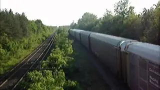 CP Genset Locomotive at Denfield June 14, 2011