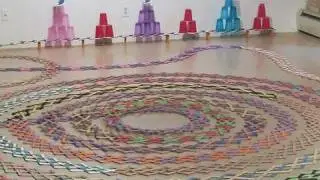 The Kinetic King Detonates a Guinness World-Record Stick Bomb -- 2250 Sticks!