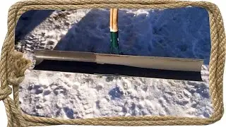 Fabriquez un r&acirc;teau l&eacute;ger pour d&eacute;neiger rapidement : Guide &eacute;tape par &eacute;tape !