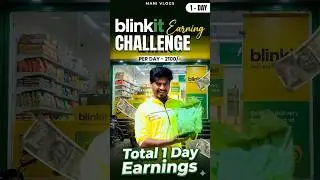 Blinkit Delivery Job One Day Earnings | Worth It or Not? blinkit one day earnings
