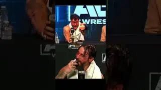 MJF makes fun of CM Punk at AEW Revolution 2023 Media Scrum #aew #wwe #mjf #cmpunk #tonykhan