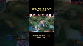 Kiboy with Chou TikTok play vs. Aura Fire #mlbb #mobilelegends #onicid #aura #kiboy #chou #shorts