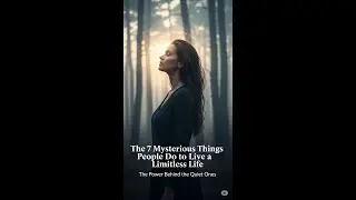 The 7 Mysterious Things People Do to Live a Limitless Life