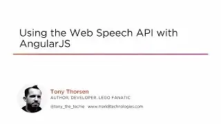 Course Preview: Using the Web Speech API with AngularJS