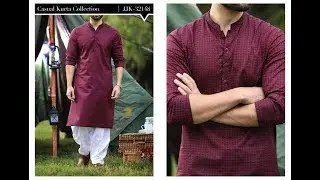 J. Men Kurtas Designs Collection 2018 by Junaid Jamshed