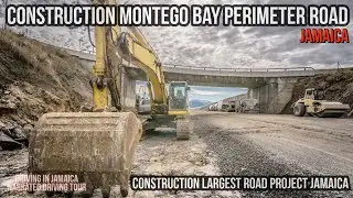Construction Montego Bay Perimeter Road Jamaica