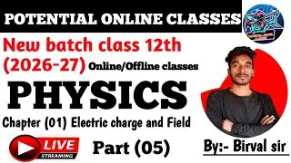 POTENTIALONLINECLASSES#education  physics 12th 