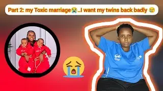 Часть вторая: мой токсичный брак🥺💔..Я очень хочу вернуть своих близнецов 😢