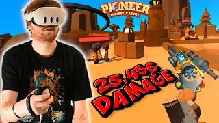 MEGA DAMAGE in VR FPS Roguelite! | Pioneer Endless Journey (FREE on App Lab)