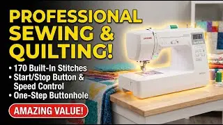 Janome MC6650 Hands-On | Precision Quilting & Sewing Explained