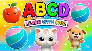 ABC Song | A for Apple | ABCD | Peekaboo KidsTV | ABC rhymes | abc cartoon | ABCDEFG | abc | b for..