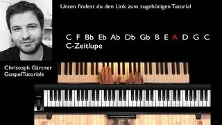 &Uuml;bung: chromatisch zu maj7 (mit 5 Upper-Structure)
