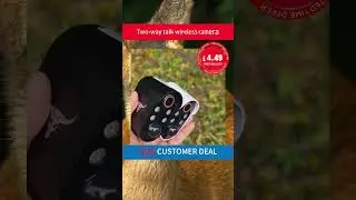 Wireless CCTV Camera with Two-Way Voice #CCTV #wifi