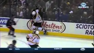 Calvert beats Rask with a wrist shot