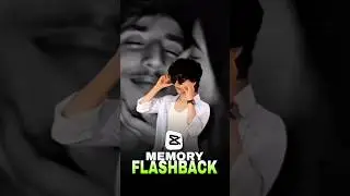 Memory Flashback Tutorial In Capcut ✨️💔 | Instagram trending reels editing | Instagram reels