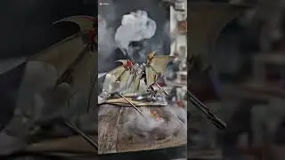 Animated Showcase &ndash; Pteraxii Skystalker sous attaque ⚡ #Warhammer40k  #admech #wargaming