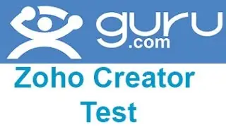 Guru Zoho Creator Exam Answers