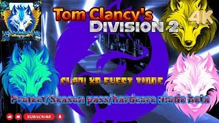 Tom Clancy's Division 2 Clan XP/hardcore mode/Stuff  Live On PS5