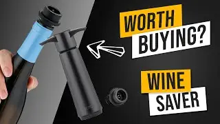 Wine Saver Pump with 4 Vacuum Stoppers Review
