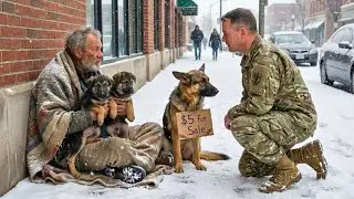 Homeless Man Sells a Mom Dog & Puppies for $5&mdash;Overlooked Until a Navy SEAL Did the Unthinkable