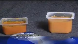 Detectable levels of lead found in baby food, new report shows