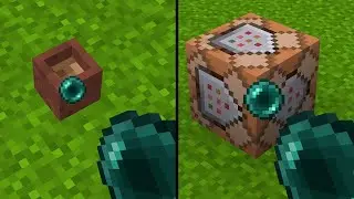 whats inside flower pot ? whats inside command block ?
