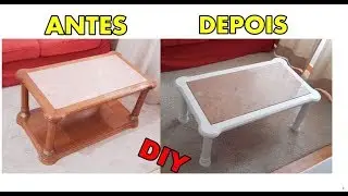🏠COMO PINTAR DE BRANCO/REFORMAR MÓVEL ANTIGO ESCURO