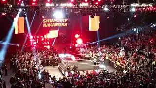 Nakamura & Samoa Joe entrances NXT Takeover Brooklyn 2