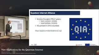 QIA Use Cases: An Overview -- Michele Amoretti (QIA/Uni. of Parma)