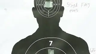 Seeing where different 5.56/223 rounds hit at 50 yards