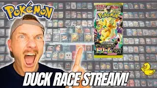 Pokemon Card Rip and Ship/ Duck Race Stream 2026