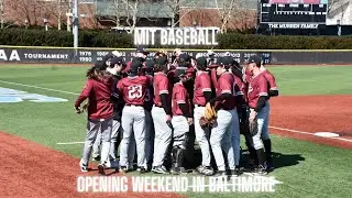 MIT Baseball Opening Weekend in Baltimore