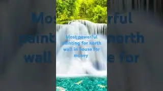 Waterfall painting #vastu #astrology #numerology #astro #goodluck #lucky