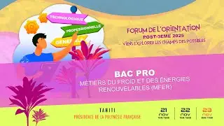 BAC PRO métiers du froid et des énergies renouvelables (MFER) - FR (2025)