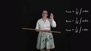 Центр масс непрерывного объекта