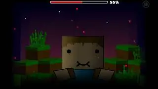 Geometry Dash &ndash; Minecraft (3 Levels in 1 Video)