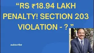 Massive Penalty on Company and Directors