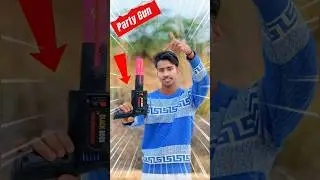 3 Colour Magic Smoke Gun | Pyro Gun #mrpagalpan #experiment #shorts #fireworks  #holi