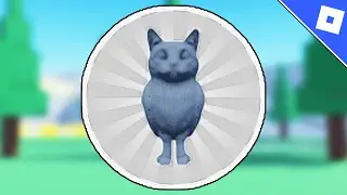 How to get the FABRIC MEOWL BADGE in FIND THE MEOWLS | Roblox