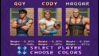 Street Fighter 89' The Final Fight -GUY- Longplay.