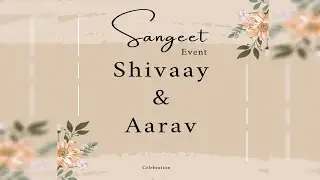 Sangeet Event of Shivaay & Aarav