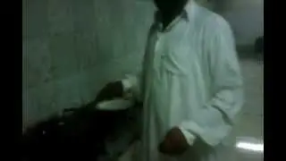 Labor Camp in Dubai Jebel Ali - Workers cooking fresh food in community kitchen