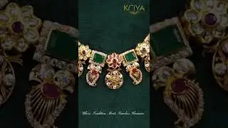 KRIYA JEWELLER'S #KriyaHarams#RoyalJewelry#TimelessTradition#HaramPerfection#LuxuryJewels#Festive