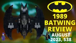 LEGO Batman 1989 Batwing: EARLY Review!