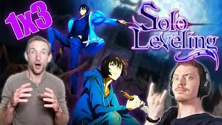 SOLO LEVELING 1x3 | First Time Watching 