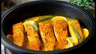 SALMÓN MARINADO AL AROMA DE CÍTRICOS Y CONFITADO A BAJA TEMPERATURA