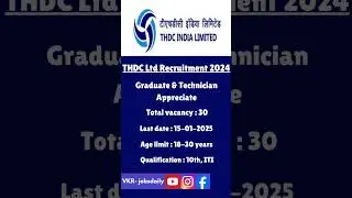 THDC (Tehri Hydro Development Corporation):#THDC#TehriHydroDevelopmentCorporation#HydroPower