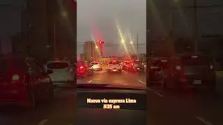 Nueva Via Expresa Lima Dic 2025 #travelvlog #travel #lima  #peru