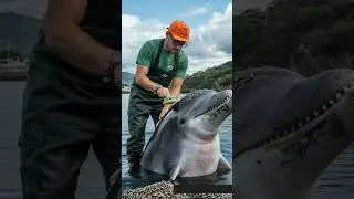 Millions of Barnacle Removed From a Dolphin's Body! 🌊 (Satisfying Rescue!)